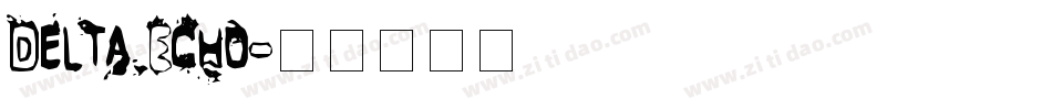 Delta Echo字体转换